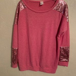 Sweater with sequins